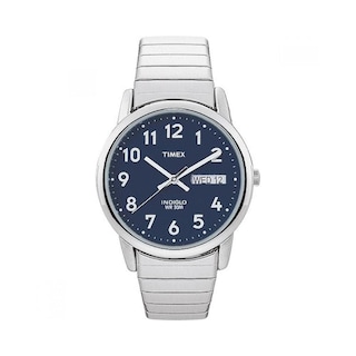 Foto 1 | Reloj Timex Easy Reader Day-date De 35 Mm Para Hombre, Tono Plateado - Venta Internacional.