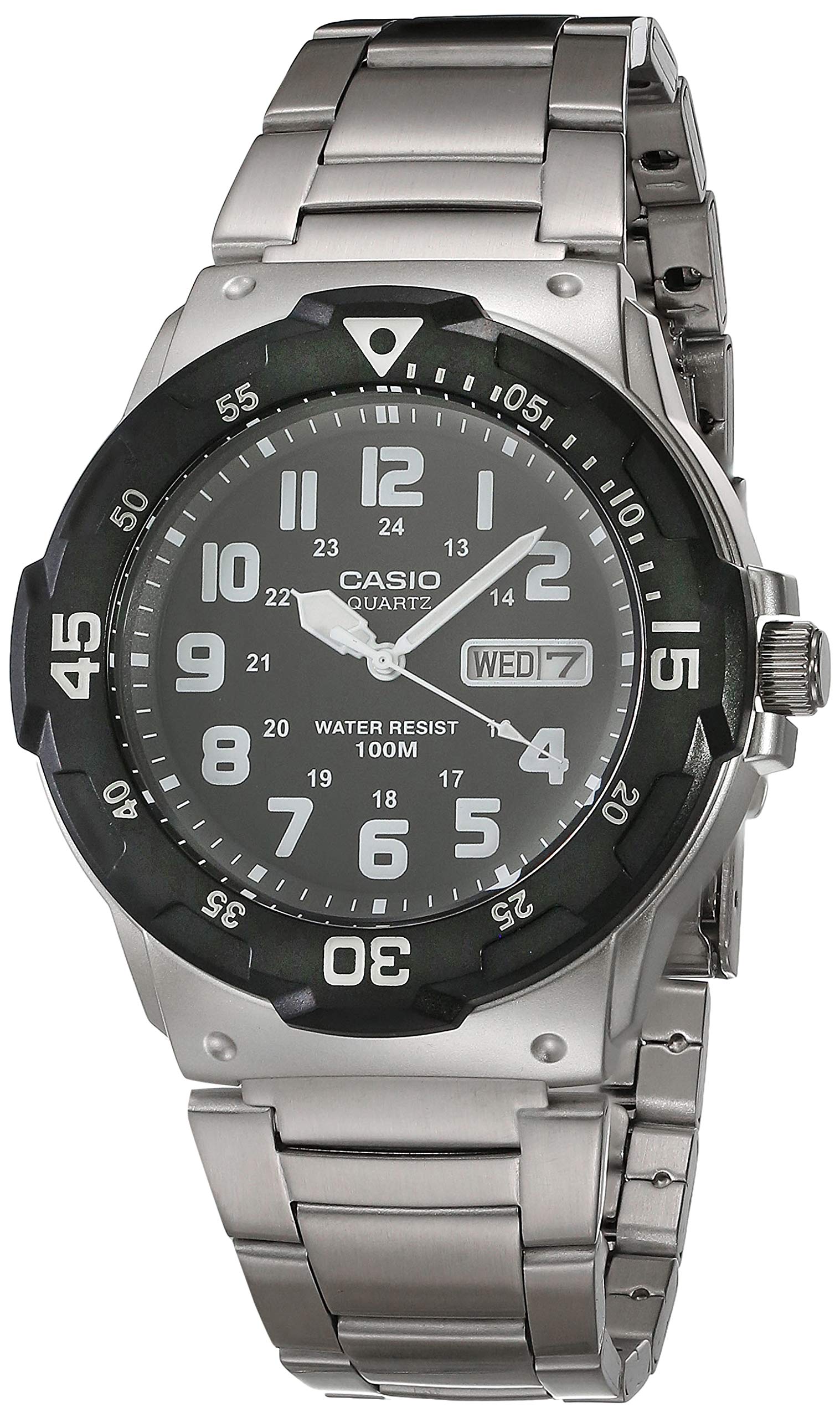 Foto 2 pulgar | Reloj Casio Mrw-200hd-1bvcf Diver Style 100 M Resistente Al Agua - Venta Internacional.