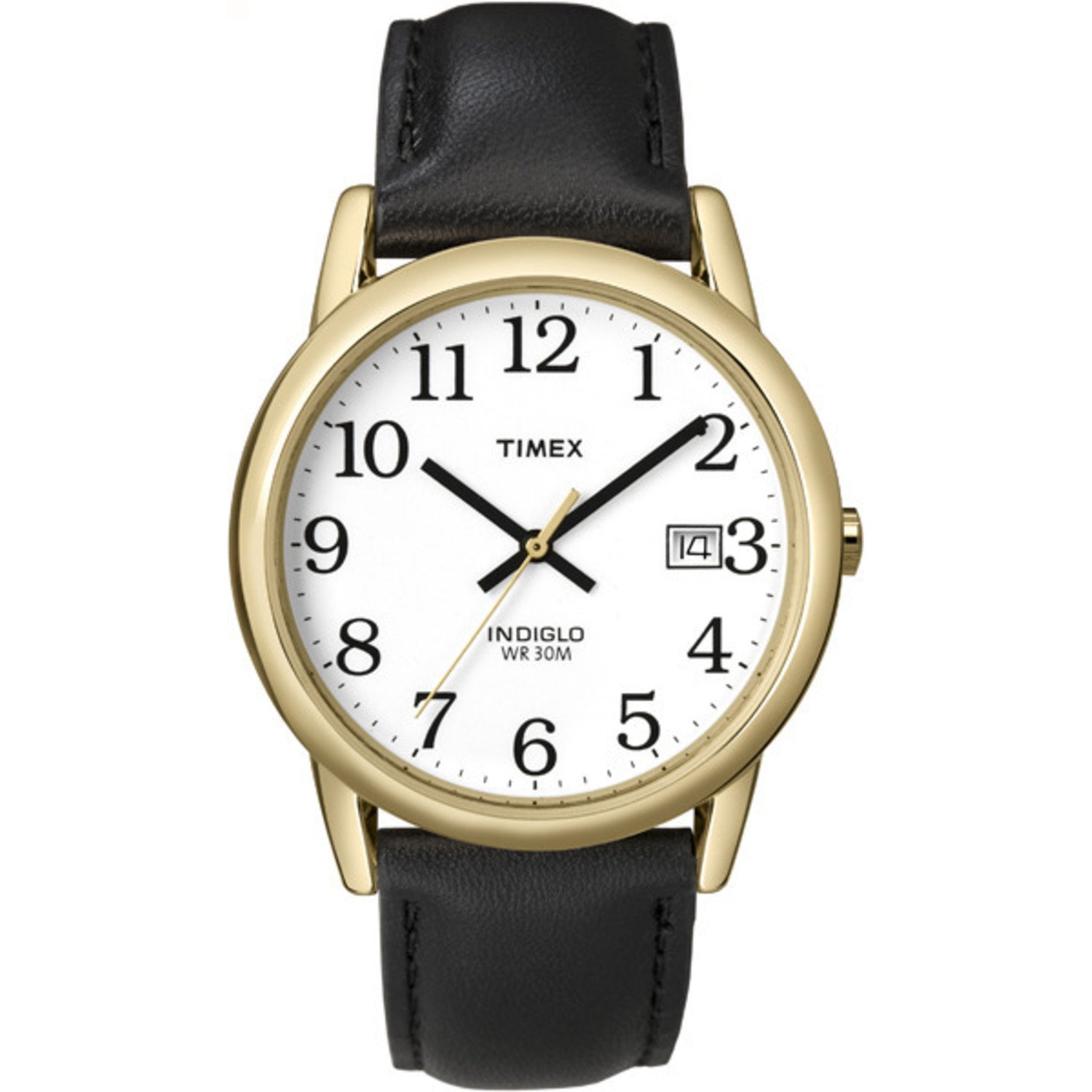 Reloj Timex Easy Reader - Funda Dorada Para Hombre (esfera Blanca, 35 Mm) - Venta Internacional.