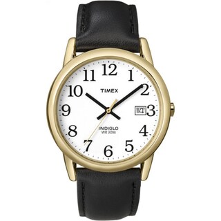 Foto 1 | Reloj Timex Easy Reader - Funda Dorada Para Hombre (esfera Blanca, 35 Mm) - Venta Internacional.