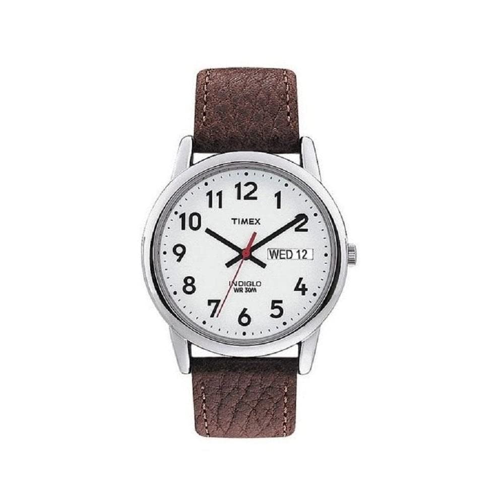 Foto 2 pulgar | Funda De Piel Watch Timex Easy Reader Day-date De 35 Mm - Venta Internacional.