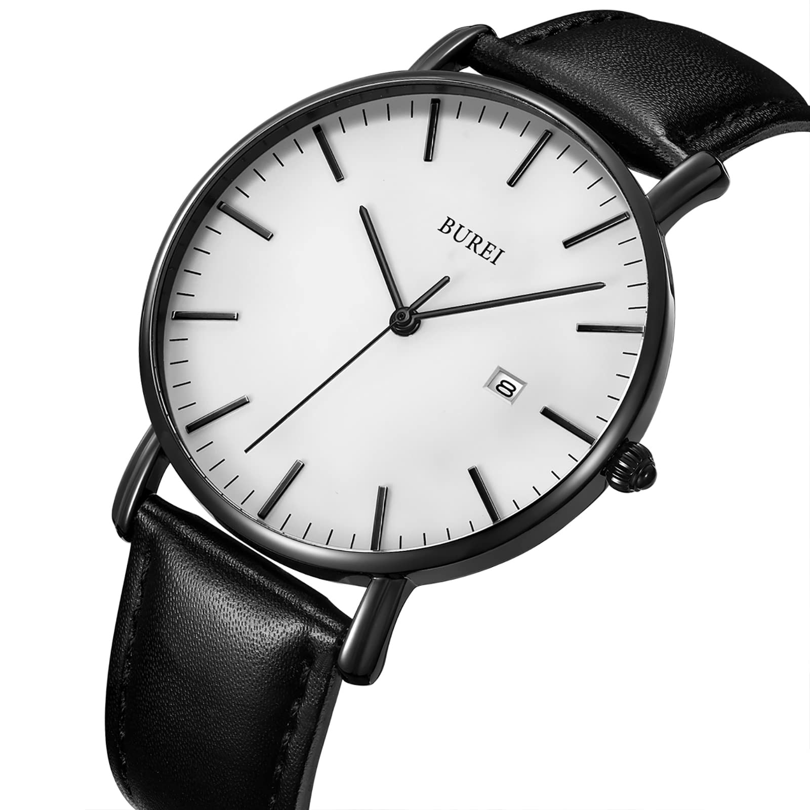 Foto 3 pulgar | Reloj Burei Fashion Minimalista Impermeable Para Hombre Con Piel - Venta Internacional.