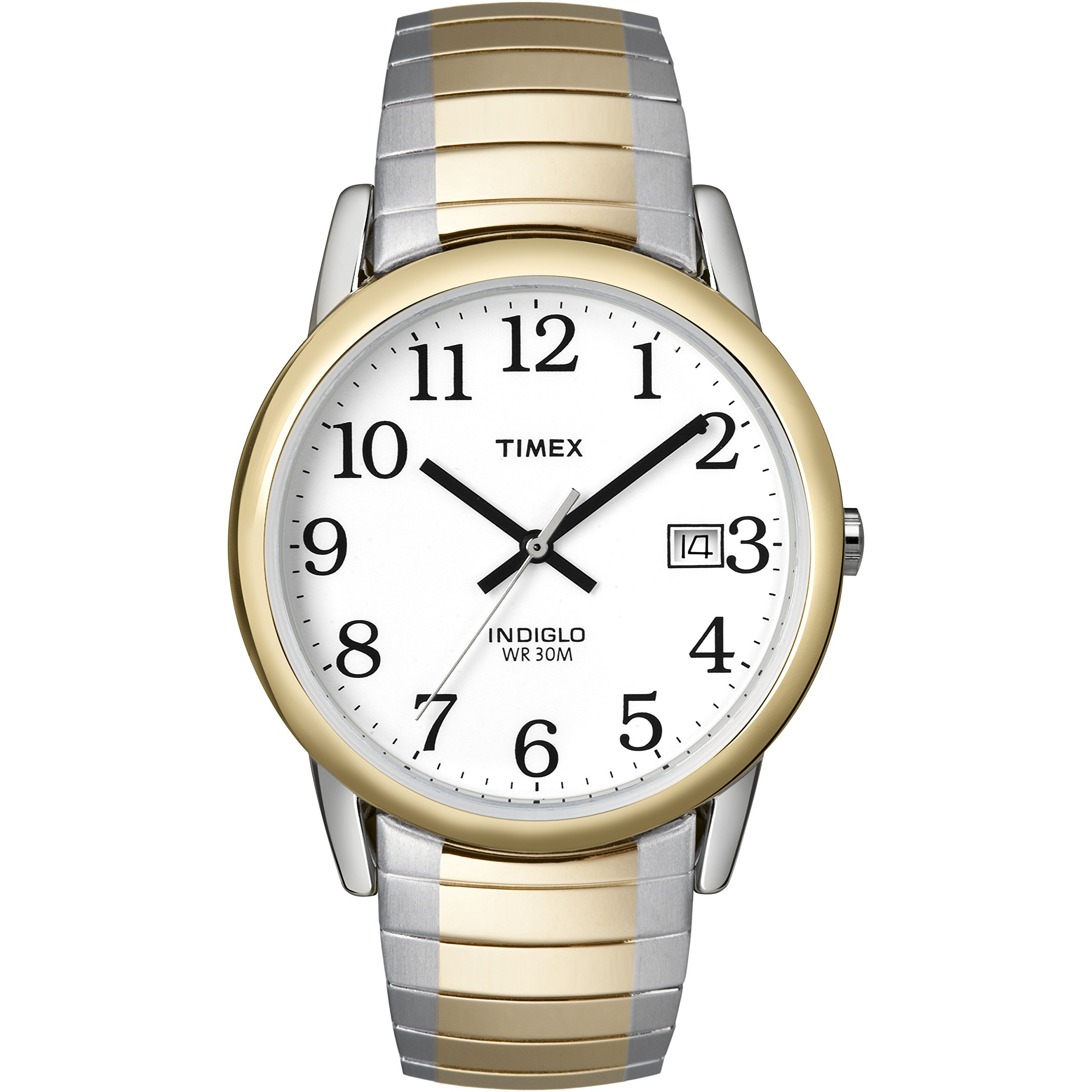 Funda Watch Timex Easy Reader De 35 Mm En Dos Tonos Para Hombre - Venta Internacional.