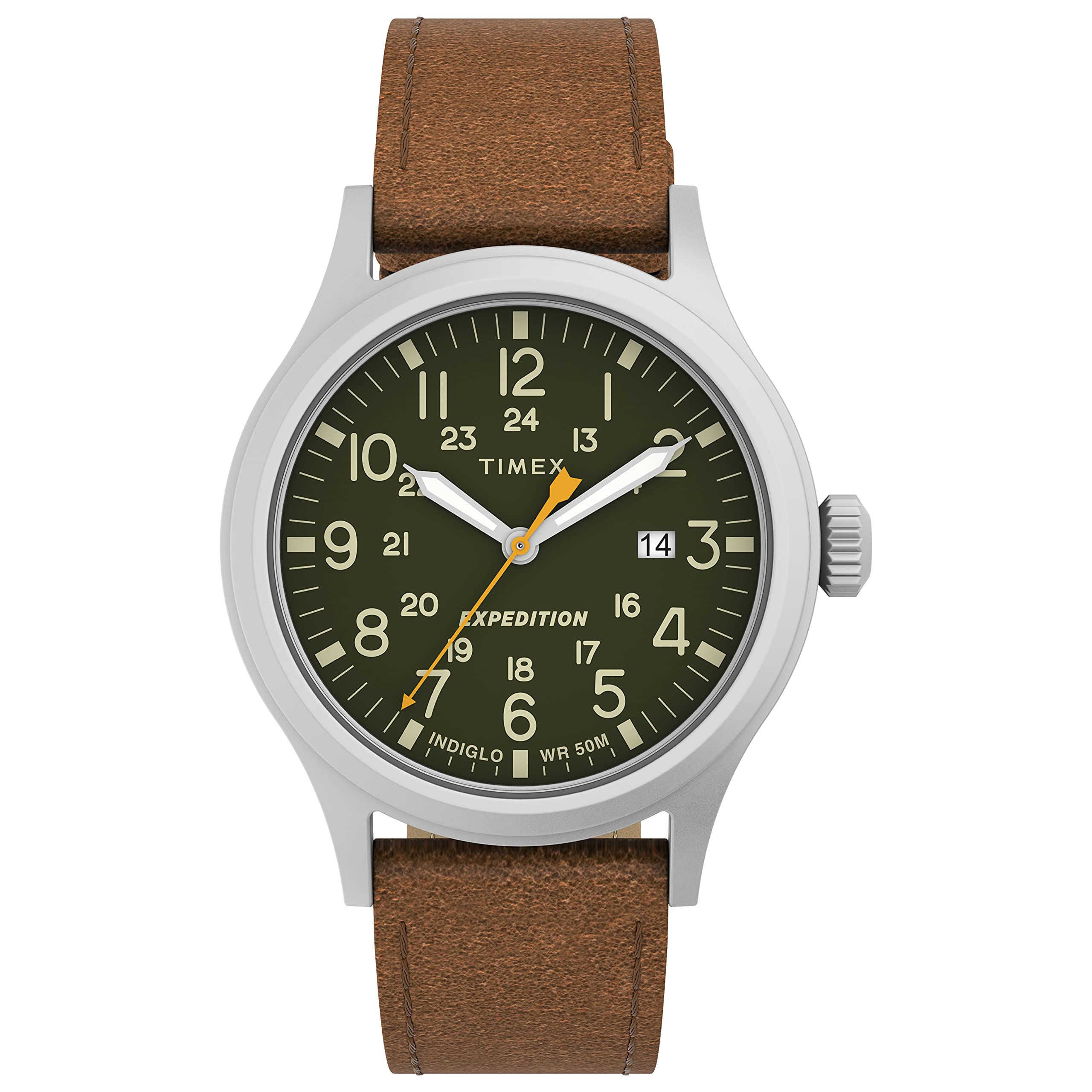 Reloj Timex Expedition Scout Para Hombre, Caja De 40 Mm Y Correa De Piel - Venta Internacional.