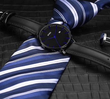 Foto 4 | Reloj Burei Fashion Minimalista Impermeable Para Hombre Con Piel - Venta Internacional.