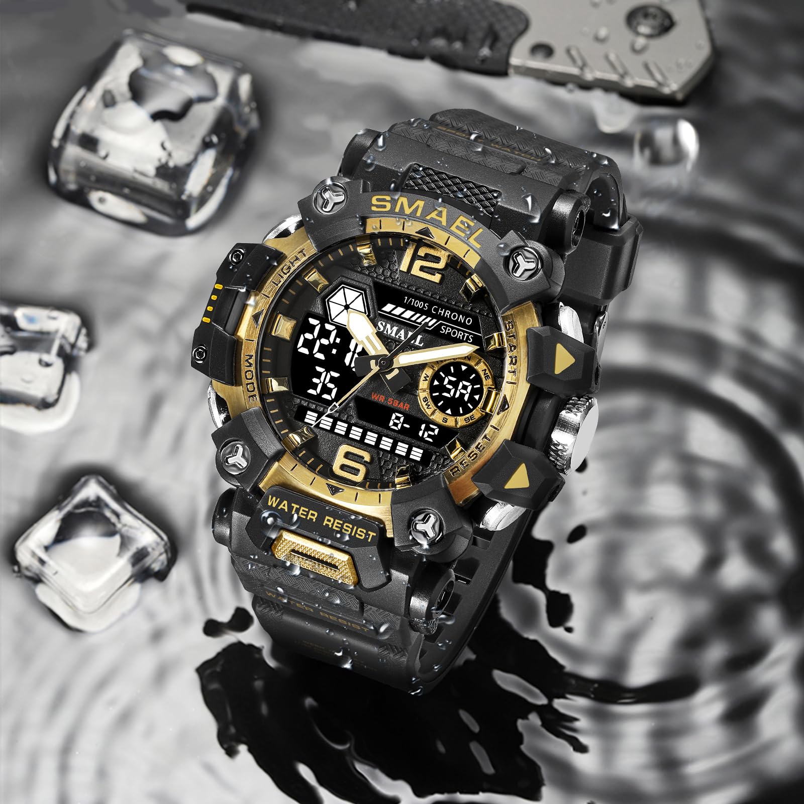 Foto 3 | Reloj Aimes Tactical Outdoor Sports A Prueba De Agua Para Hombre - Venta Internacional.