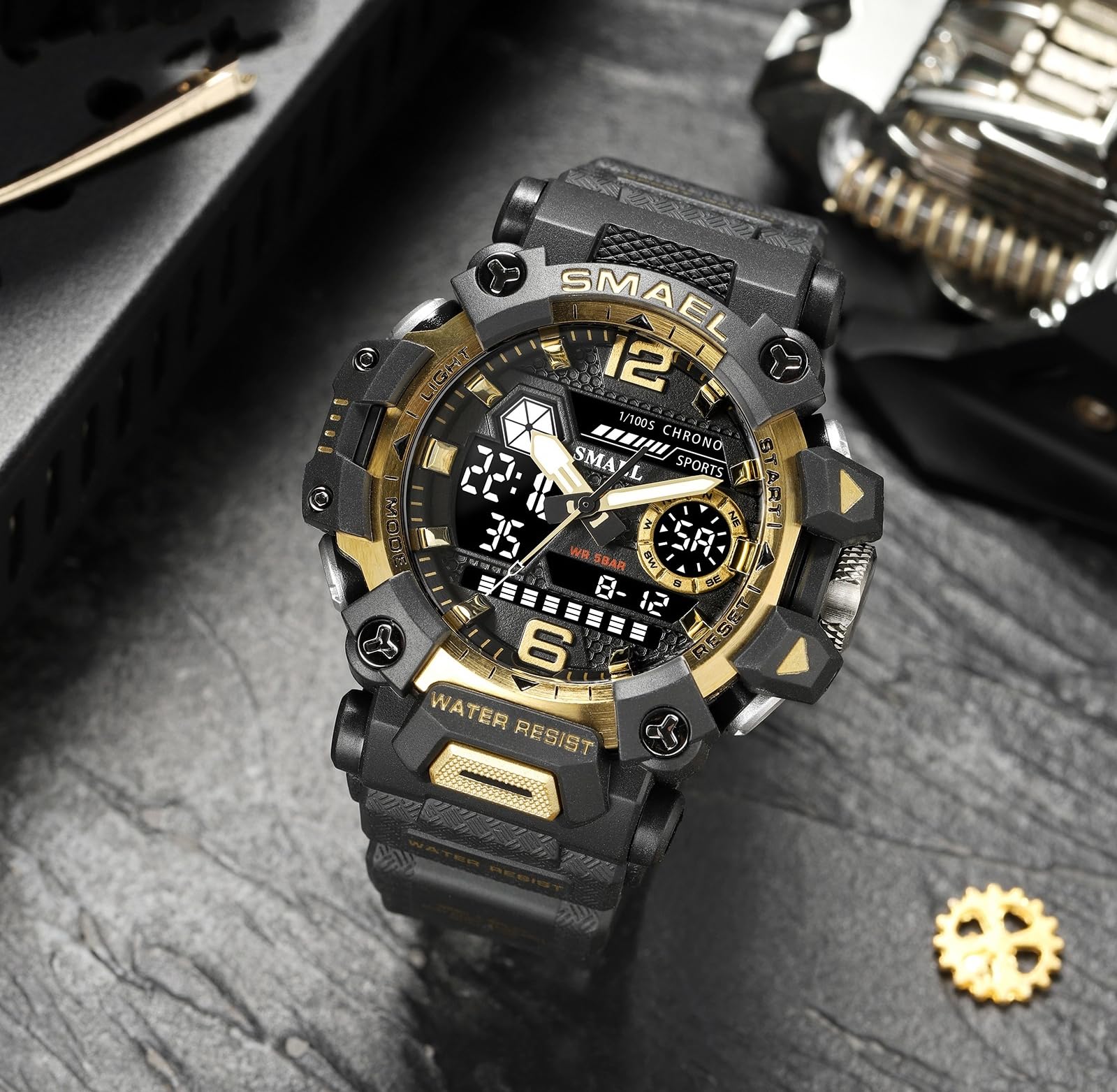 Foto 7 | Reloj Aimes Tactical Outdoor Sports A Prueba De Agua Para Hombre - Venta Internacional.