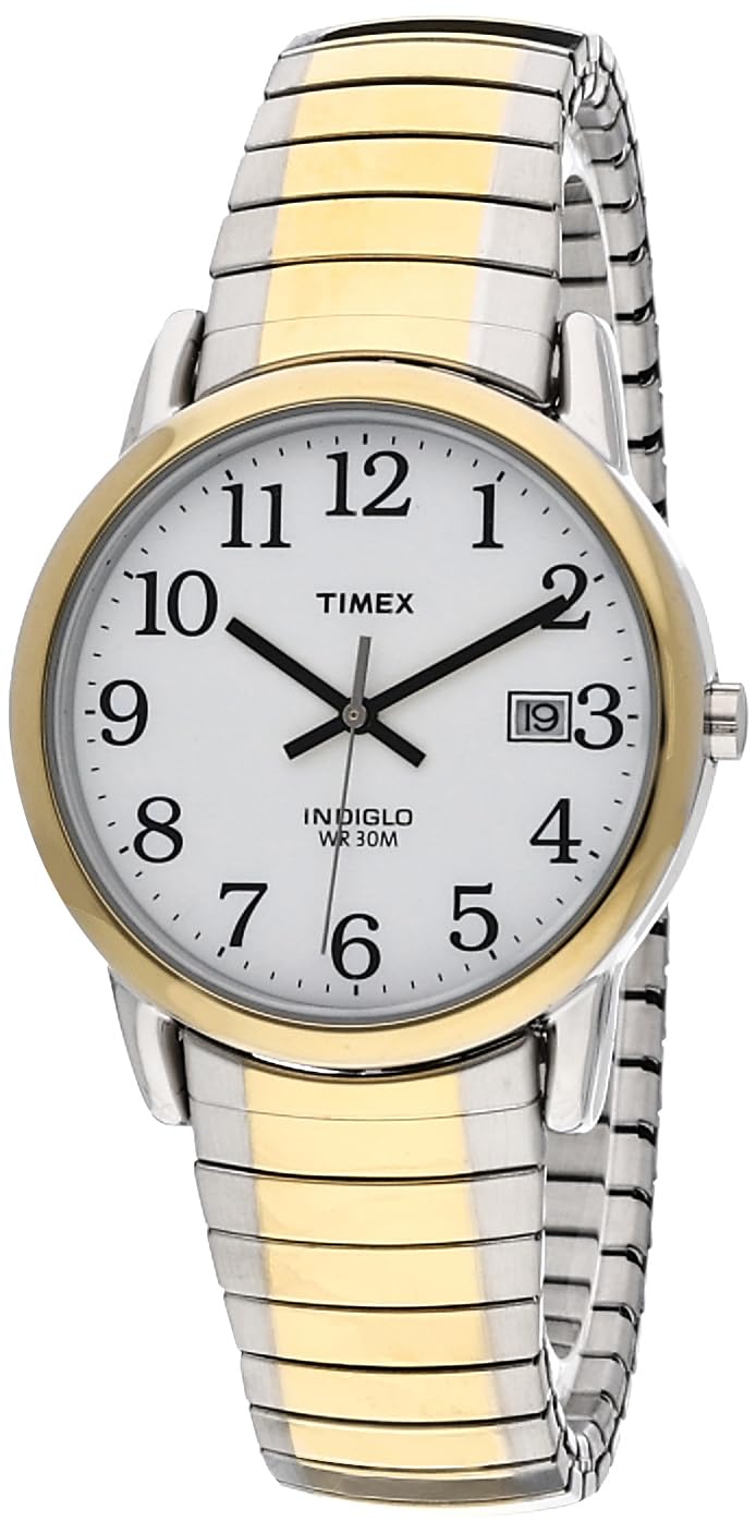 Funda Watch Timex Easy Reader De 38 Mm En Dos Tonos Para Hombre - Venta Internacional