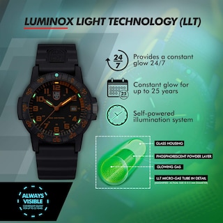 Foto 4 | Reloj Luminox Leatherback G0329 Turtle - Venta Internacional.
