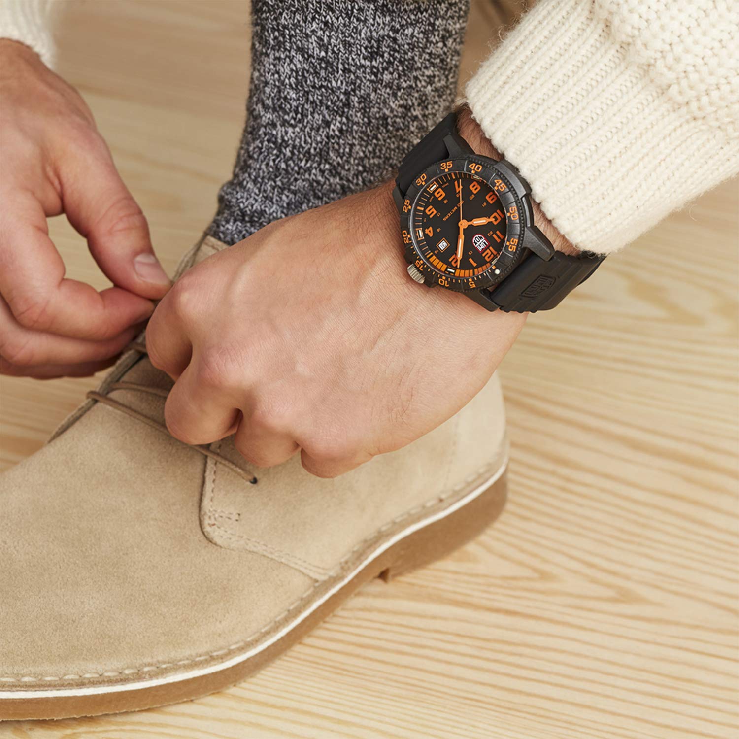 Foto 7 pulgar | Reloj Luminox Leatherback G0329 Turtle - Venta Internacional.