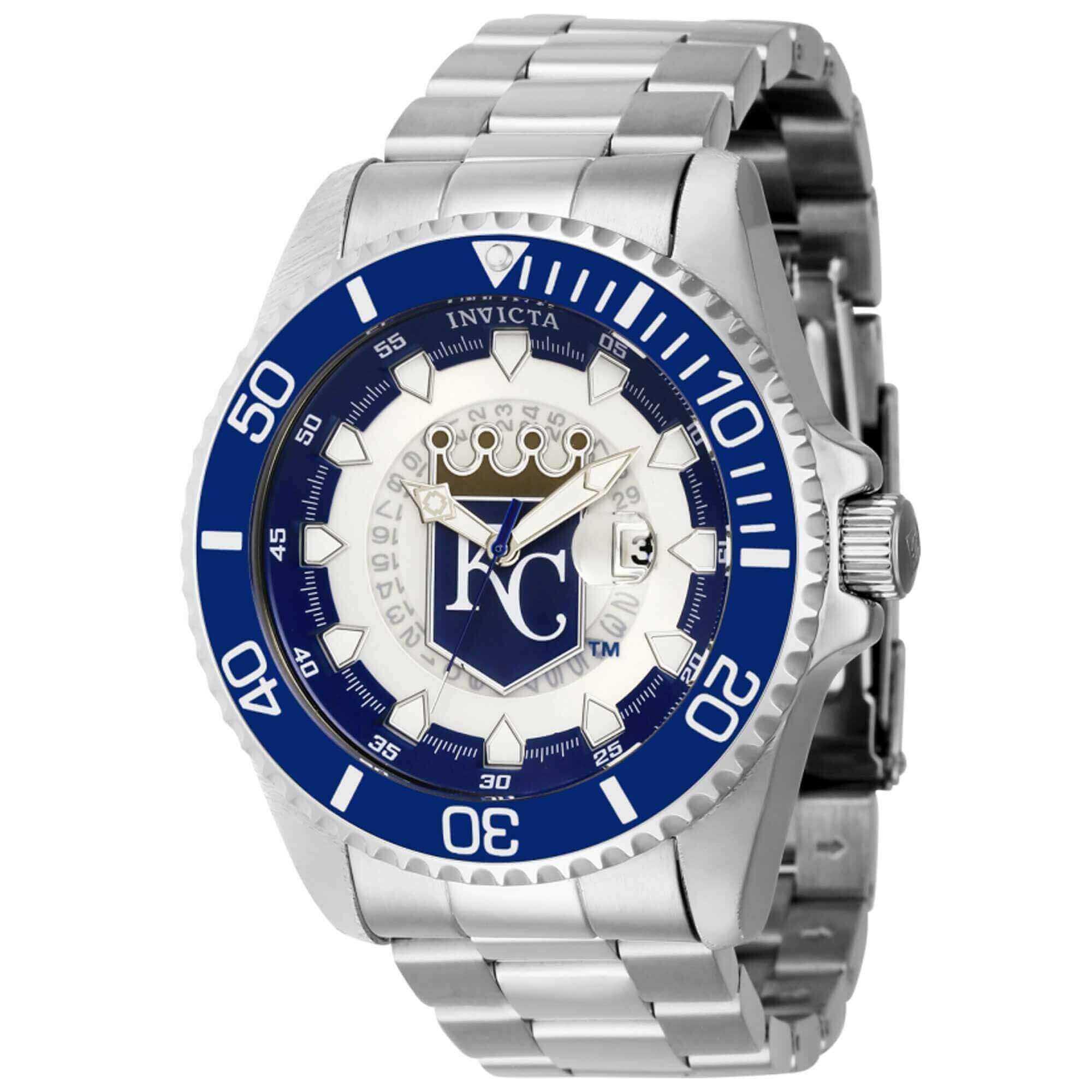 Pulsera De Cuarzo Invicta 43465 De La Mlb Kansas City Royals - Venta Internacional.