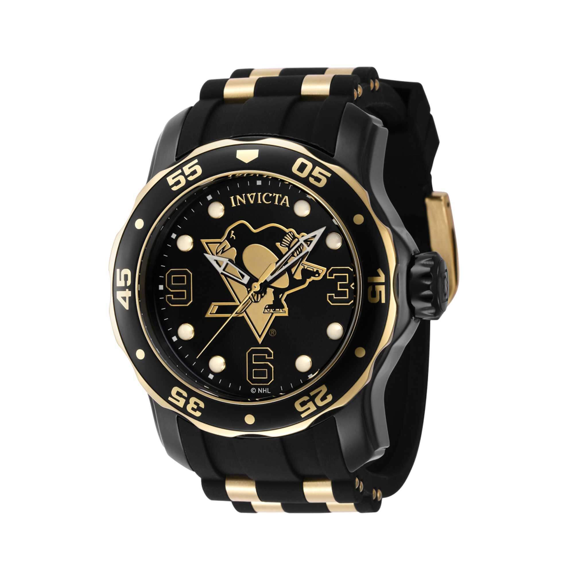 Foto 2 pulgar | Reloj Invicta 42322 Nhl Pittsburgh Penguins Para Hombre - Venta Internacional.