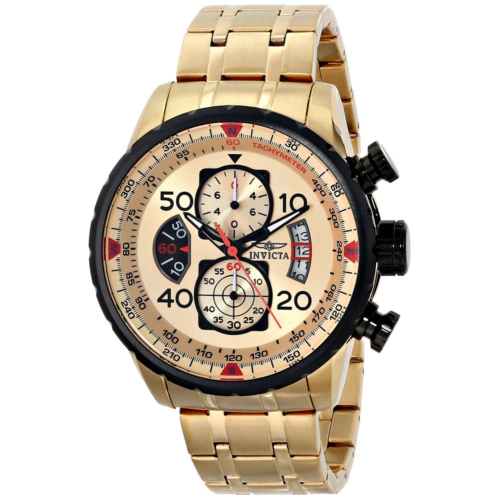 Invicta 17205 - Cronógrafo Tipo Aviador Para Hombre, Esfera  - Venta Internacional.