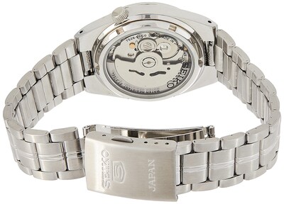 Foto 2 | Reloj Seiko Snk567j1 Para Hombre, Acero Inoxidable, 30 M, Resistente Al Agua - Venta Internacional.