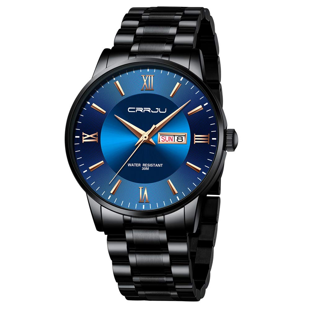 Foto 2 pulgar | Reloj Crrju Business Minimalist Para Hombre, Resistente Al Agua Hasta 3 Atm - Venta Internacional.