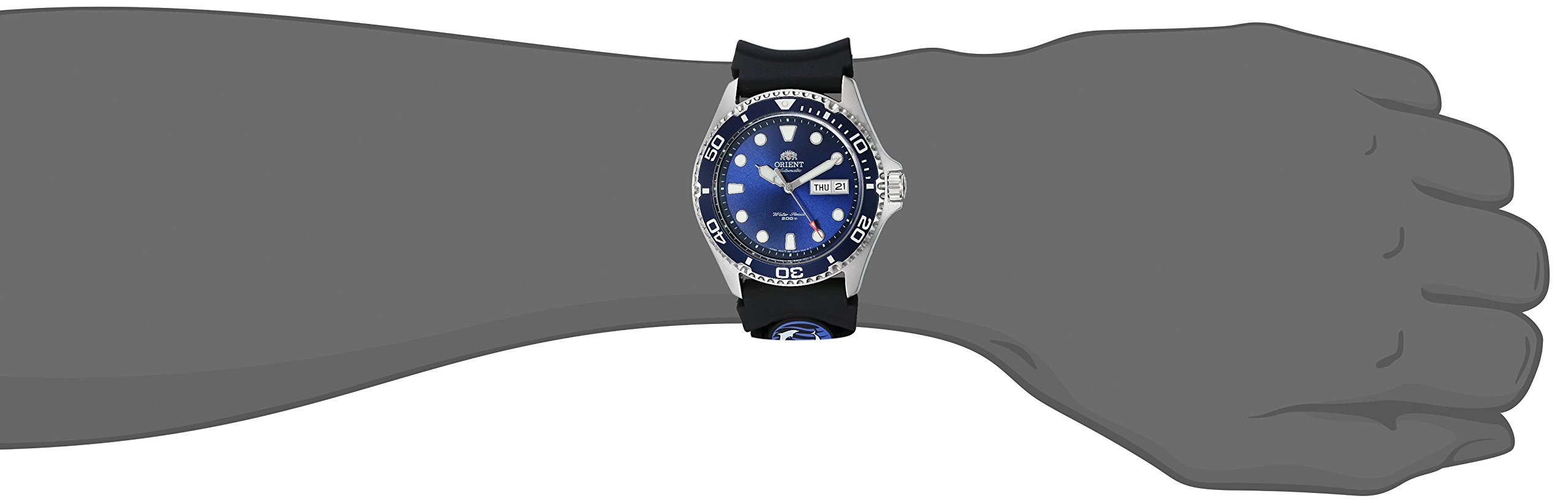 Foto 3 pulgar | Reloj Orient Ray Ii De Goma Faa02008d9 Para Hombre Con Funda De 41 Mm - Venta Internacional.