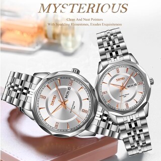 Foto 5 | Reloj Skmei Business de Acero Inoxidable para Hombre - Venta Internacional
