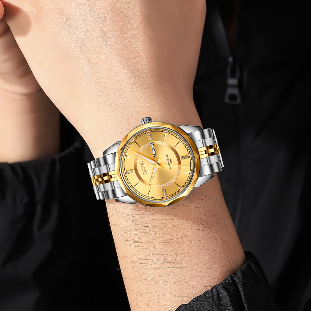Foto 2 | Reloj Skmei Business De Acero Inoxidable Impermeable Para Hombre - Venta Internacional.