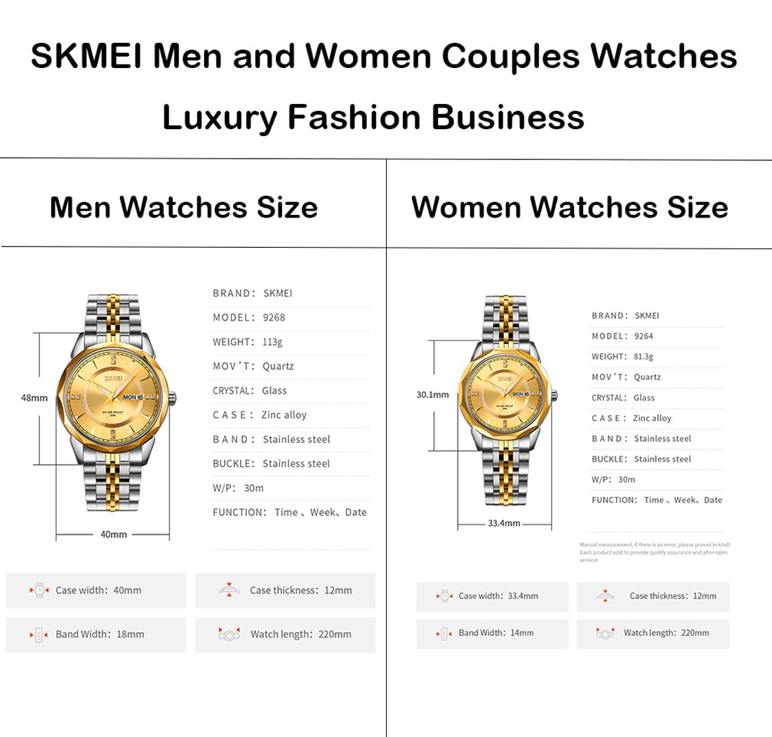 Foto 7 pulgar | Reloj Skmei Business De Acero Inoxidable Impermeable Para Hombre - Venta Internacional.