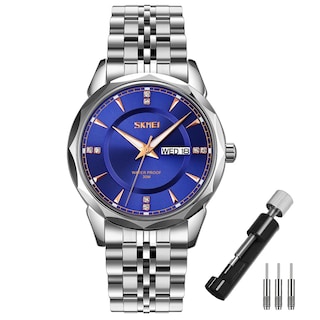 Foto 1 | Reloj Skmei Business Waterproof Luxury Para Hombre Plateado - Venta Internacional.