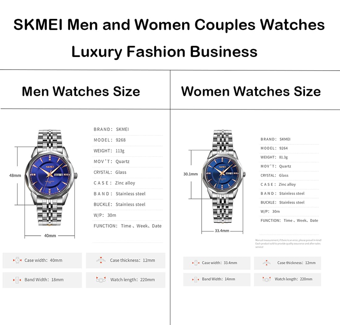 Foto 7 pulgar | Reloj Skmei Business Waterproof Luxury Para Hombre Plateado - Venta Internacional.