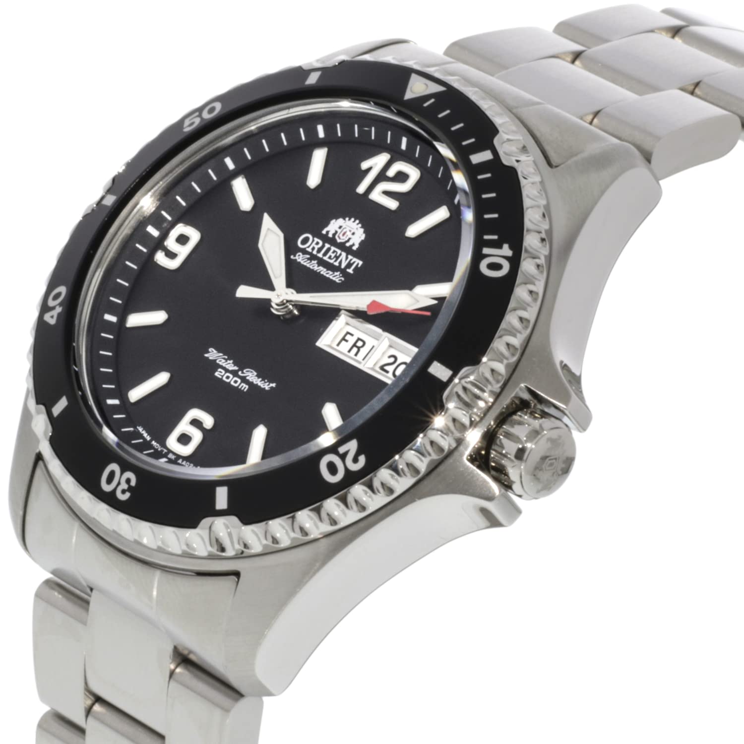 Foto 3 pulgar | Reloj Orient Mako Ii Automático Con Esfera Negra Para Hombre Faa02001b9 - Venta Internacional.