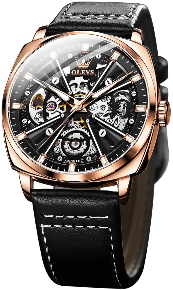 Reloj Olevs Automatic Skeleton Mechanics - Venta Internacional