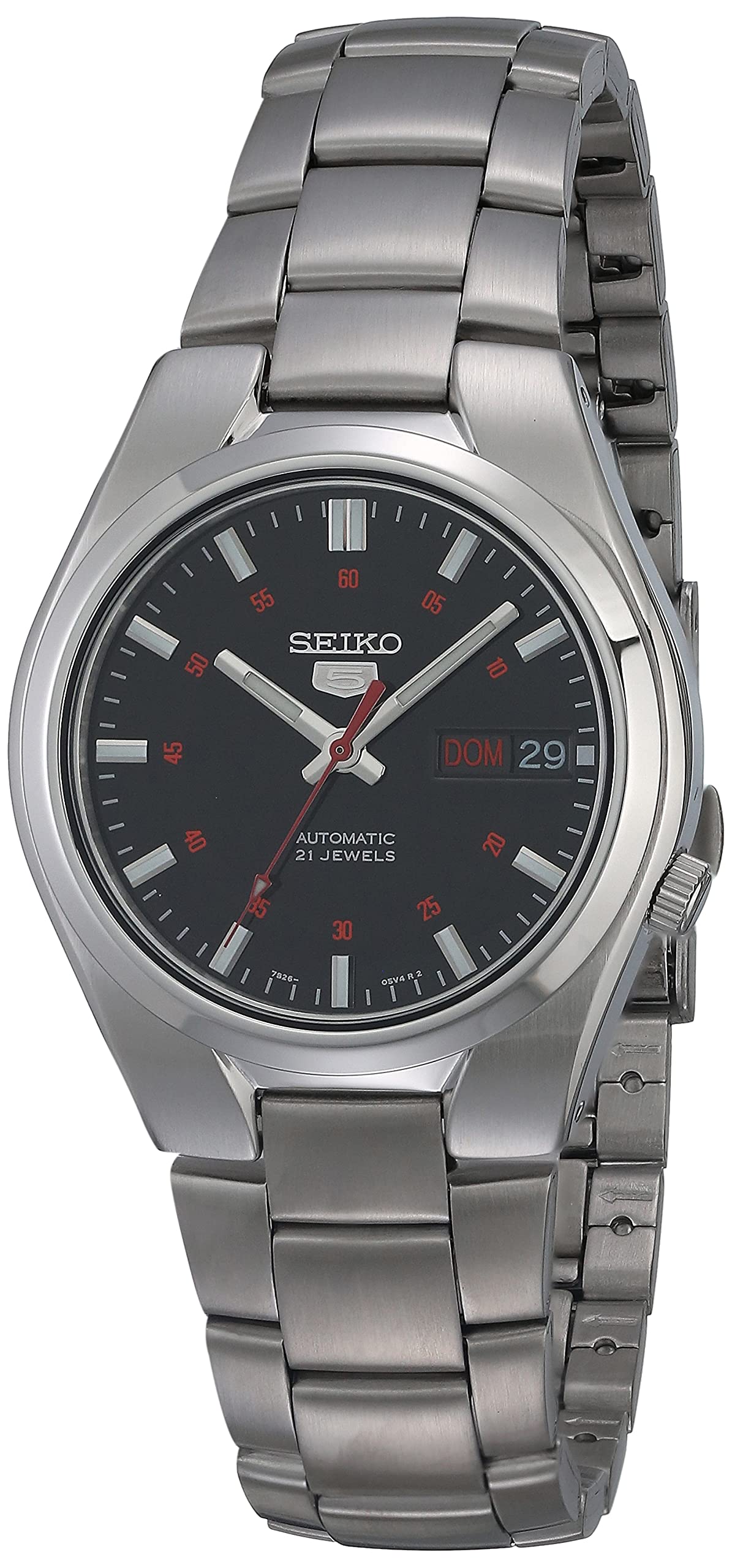 Foto 2 pulgar | Reloj Seiko 5 Snk617k1: Pulsera De Acero De 37 Mm De Diámetro De La Caja - Venta Internacional.
