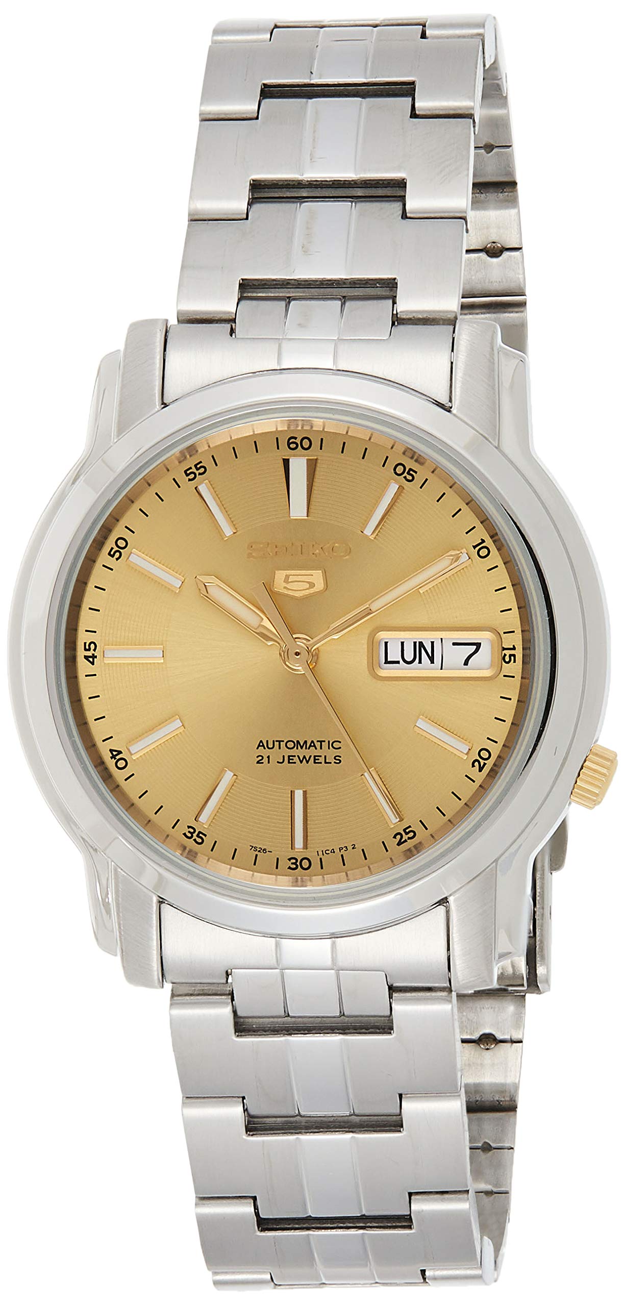 Foto 2 pulgar | Reloj Seiko Snkl81k1 Analógico Automático Para Hombre Con Acero Inoxidable - Venta Internacional.