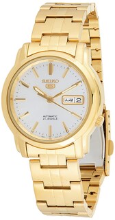 Foto 1 | Reloj Seiko Snkk74 De Acero Inoxidable Chapado En Oro Para Hombre - Venta Internacional.