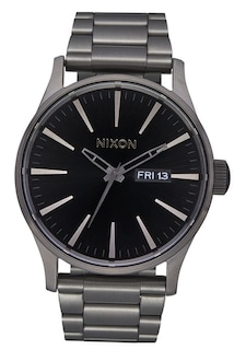 Foto 1 | Reloj Nixon Sentry Ss A356 Gunmetal/black Sunray 42 Mm Para Hombre - Venta Internacional.