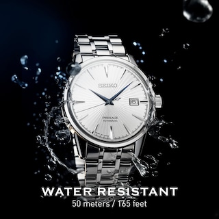 Foto 4 | Reloj Seiko Srpb77 Presage Cocktail Time Para Hombre Con Esfera Plateada - Venta Internacional.