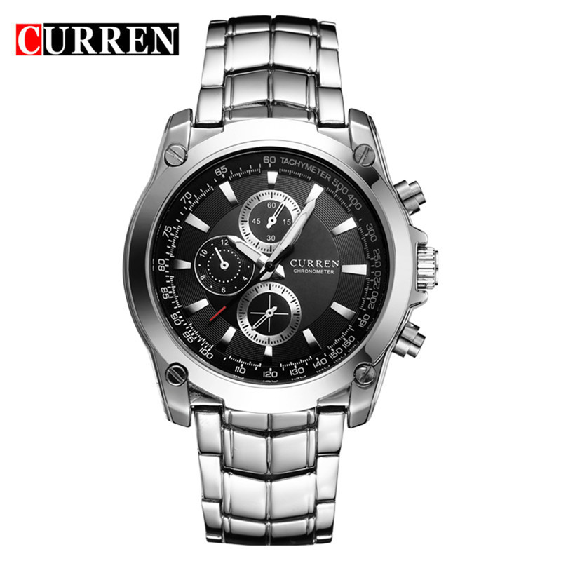 Foto 2 pulgar | Reloj Curren 8025 Para Hombre, Carcasa Y Correa De Aleación Con Esfera De 3,3 Cm - Venta Internacional.