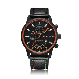 Foto 1 | Reloj Curren8217 Con Calendario Impermeable Para Hombre Con Correa De Piel - Venta Internacional.