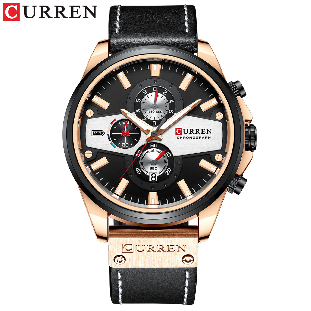 Reloj Curren/8394 Para Hombre, Resistente Al Agua, Cuarzo, 30 M, Miyota Japan - Venta Internacional.