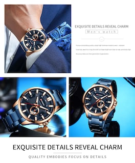 Foto 3 | Reloj Curren 8372, Resistente Al Agua, 30 M, Cuarzo Para Hombre - Venta Internacional.