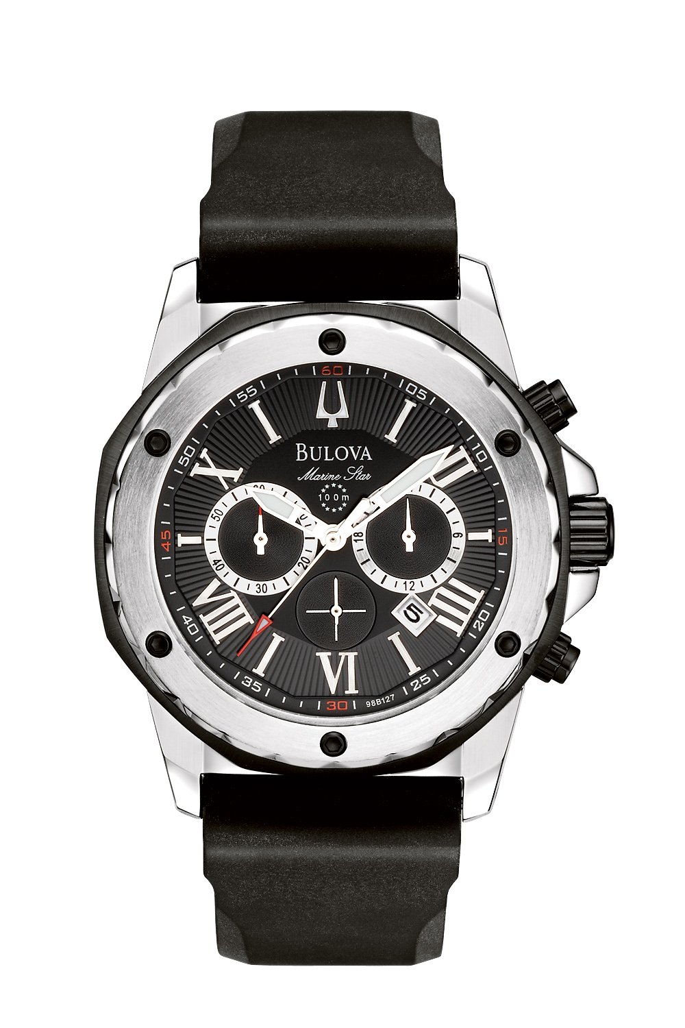 Reloj Bulova Marine Star Series A 98b127 De Acero Inoxidable - Venta Internacional.