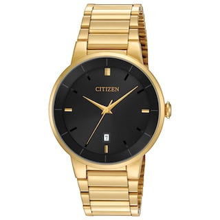 Foto 1 | Reloj Citizen Quartz Bi5012-53e Para Hombre En Acero Inoxidable Dorado - Venta Internacional.