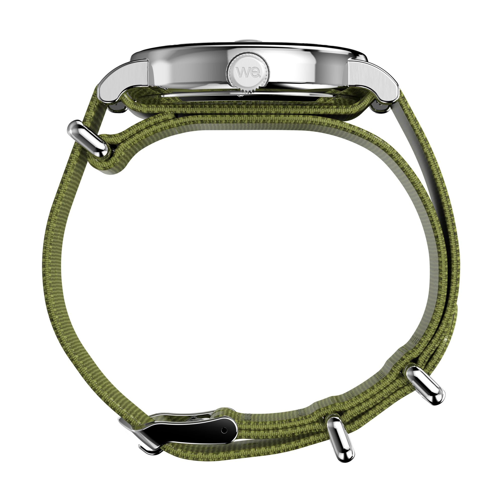 Foto 2 | Reloj Timex Weekender, Caja De 40 Mm, Esfera Blanca Y Correa Verde - Venta Internacional.