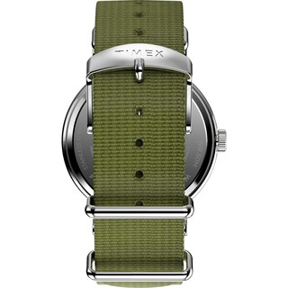 Foto 3 | Reloj Timex Weekender, Caja De 40 Mm, Esfera Blanca Y Correa Verde - Venta Internacional.