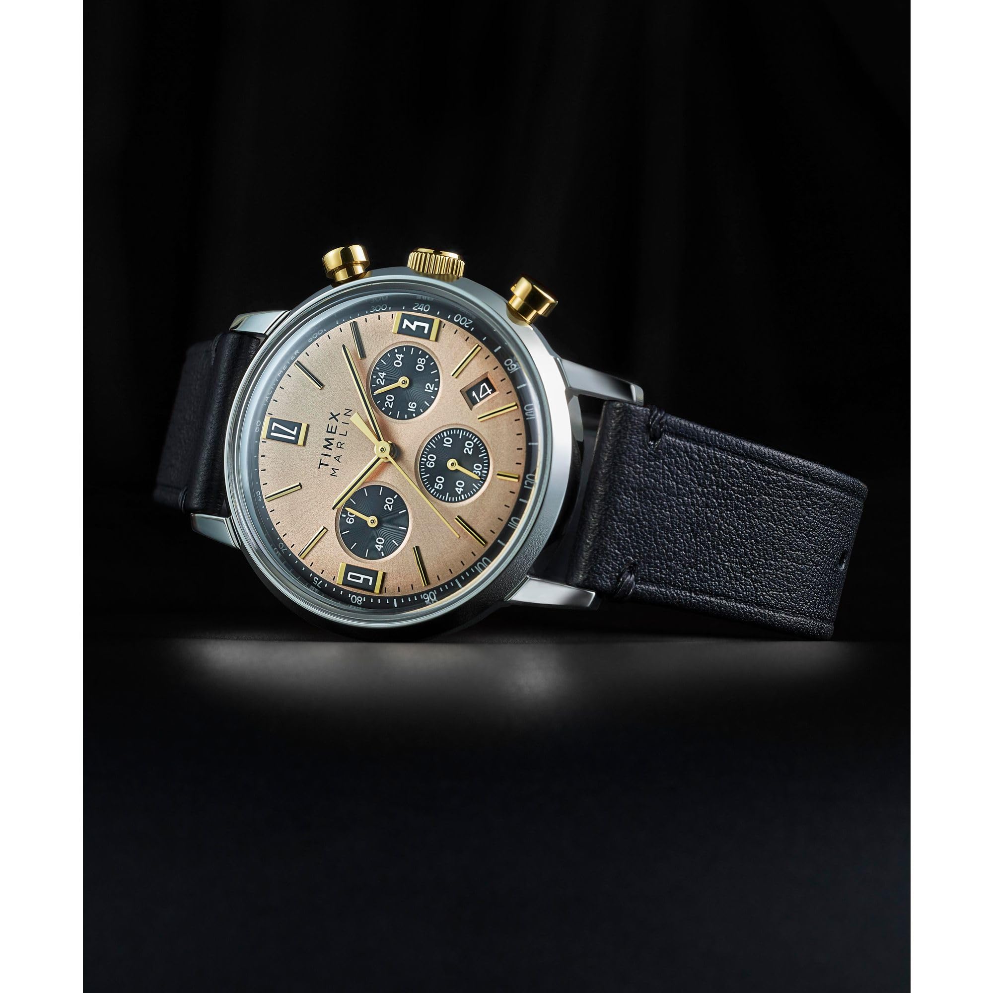Foto 7 pulgar | Reloj Timex Marlin Quartz Chronograph 40 Mm Para Hombre - Venta Internacional.
