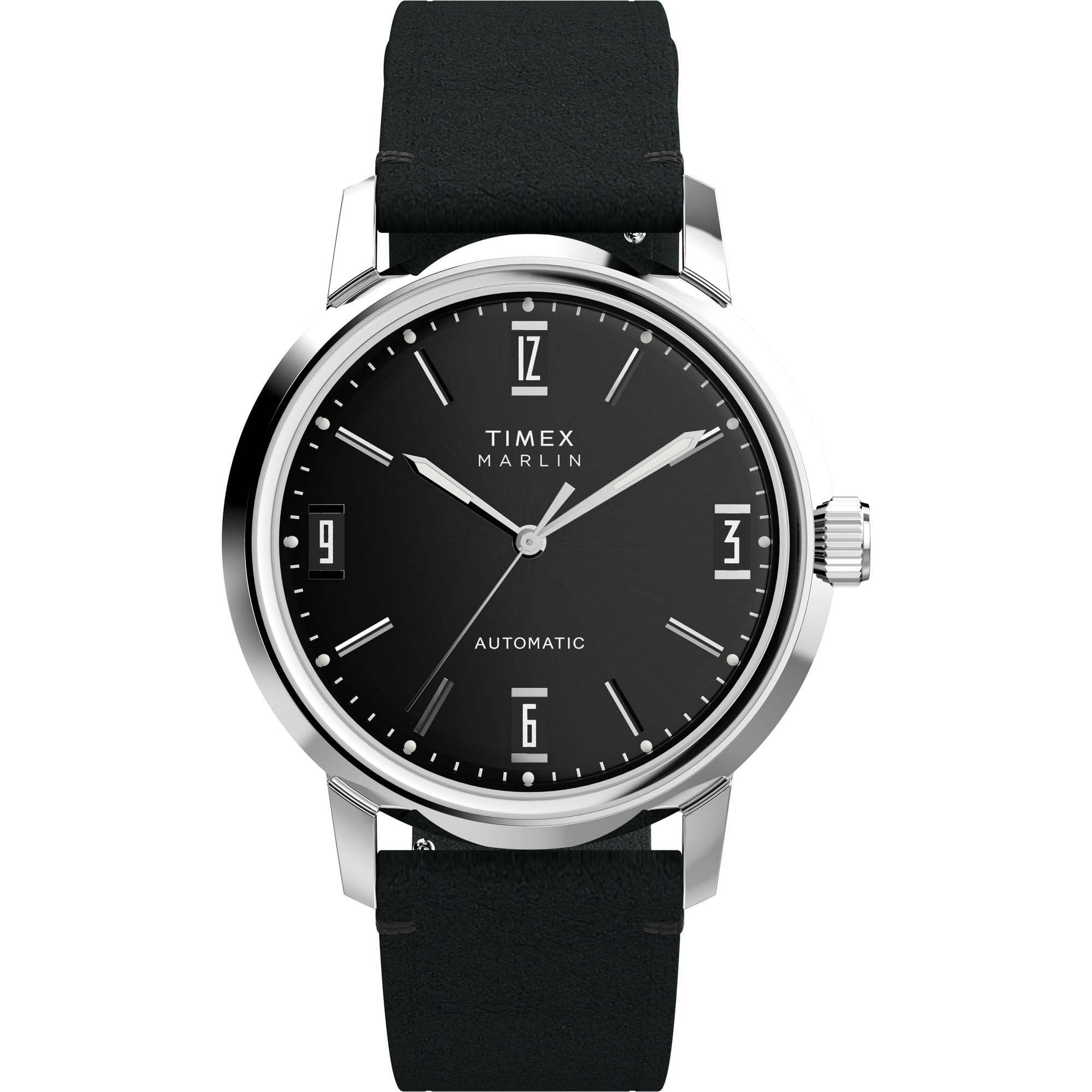 Foto 2 pulgar | Reloj Timex Marlin Automatic 40 Mm Para Hombre Con Correa Negra - Venta Internacional.