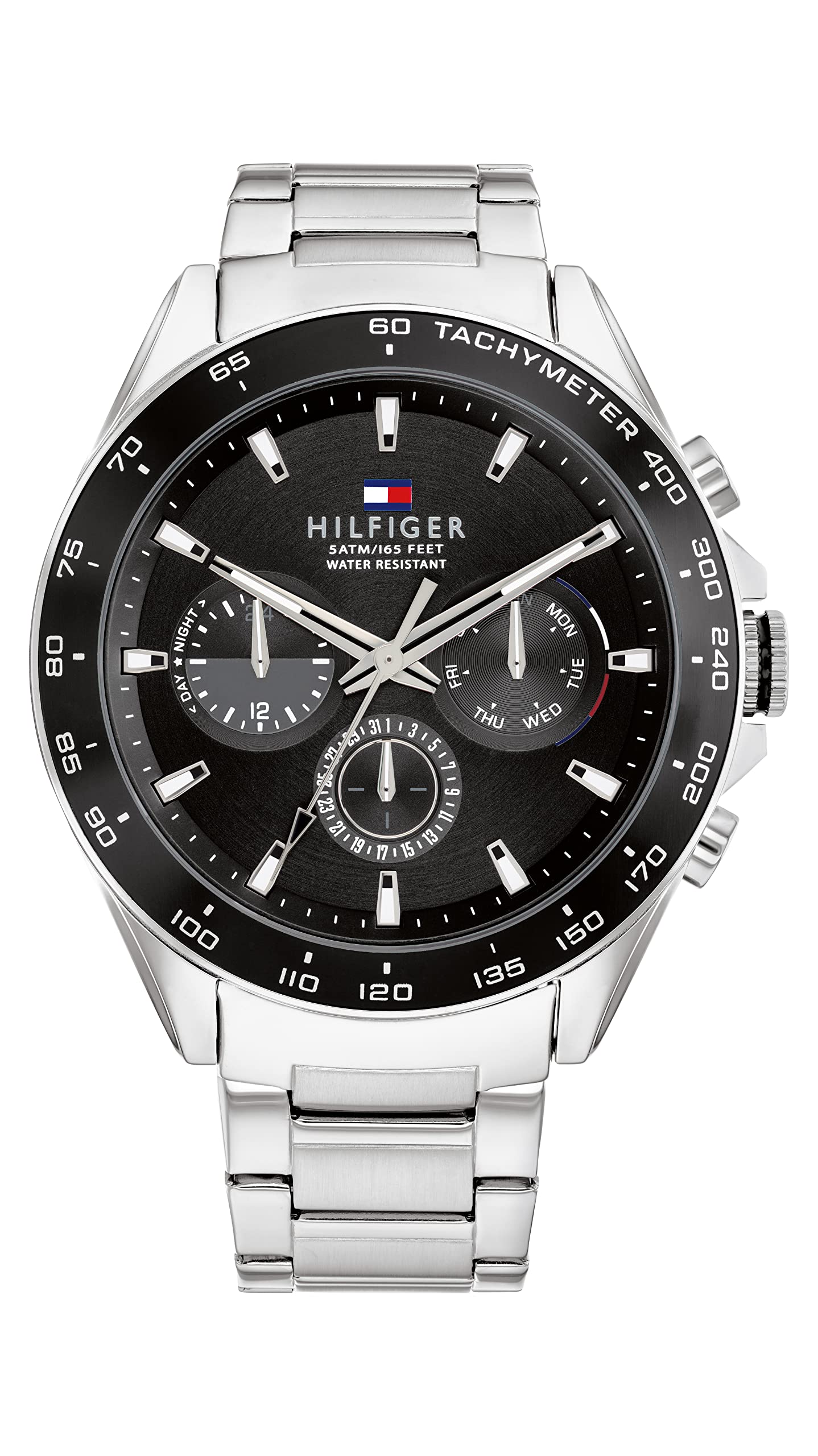 Reloj Tommy Hilfiger 1791967 Multifunción Para Hombre Plateado - Venta Internacional.