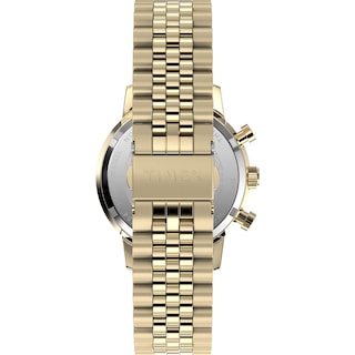 Foto 3 | Reloj Timex Marlin Quartz Chronograph De 40 Mm En Tono Dorado Para Hombre - Venta Internacional.