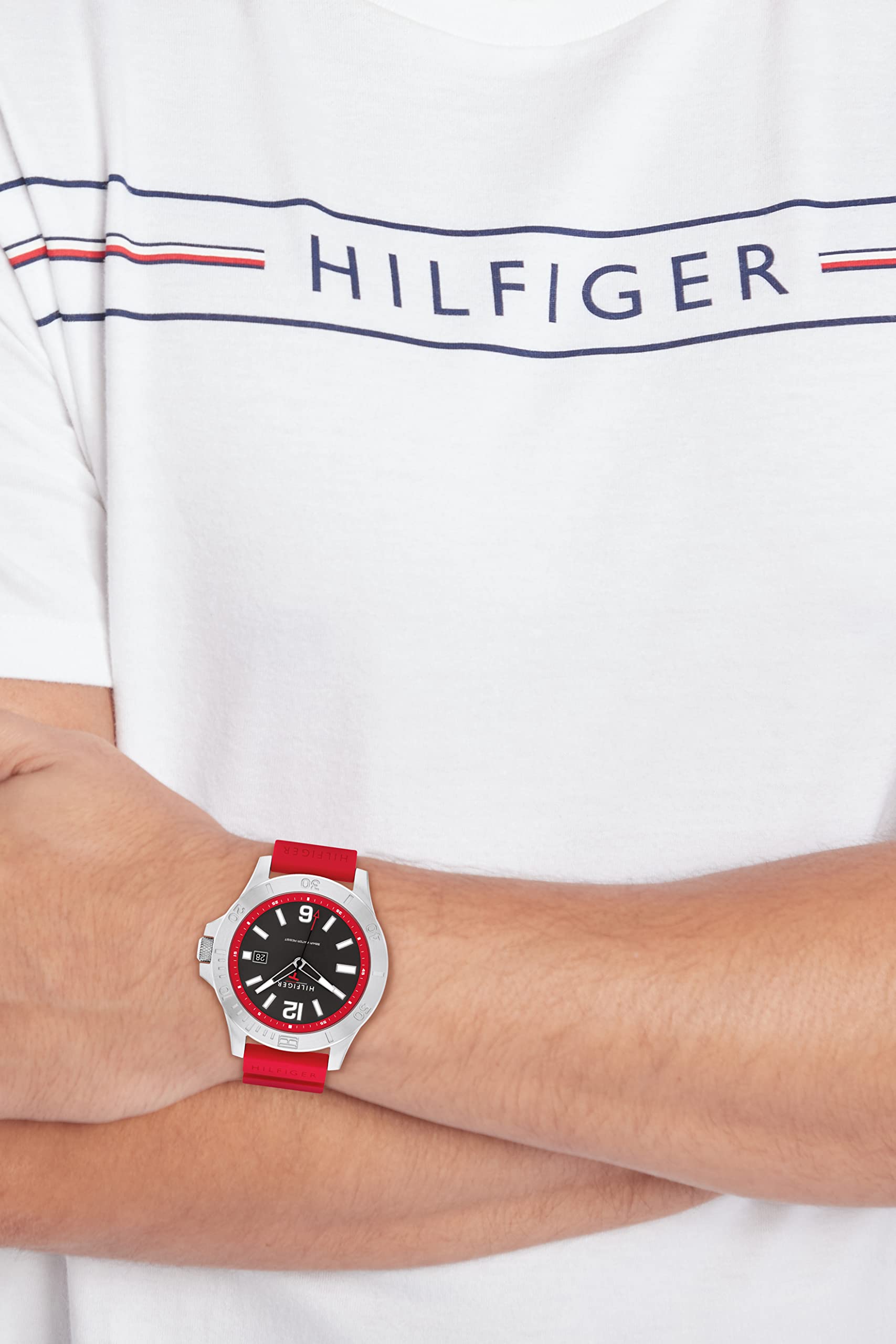 Foto 6 pulgar | Reloj Tommy Hilfiger 1710540 Para Hombre Con Caja De Acero Inoxidable - Venta Internacional.