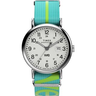 Foto 1 | Reloj Timex Weekender Con Funda De 40 Mm Y Correa Azul Para Hombre - Venta Internacional.