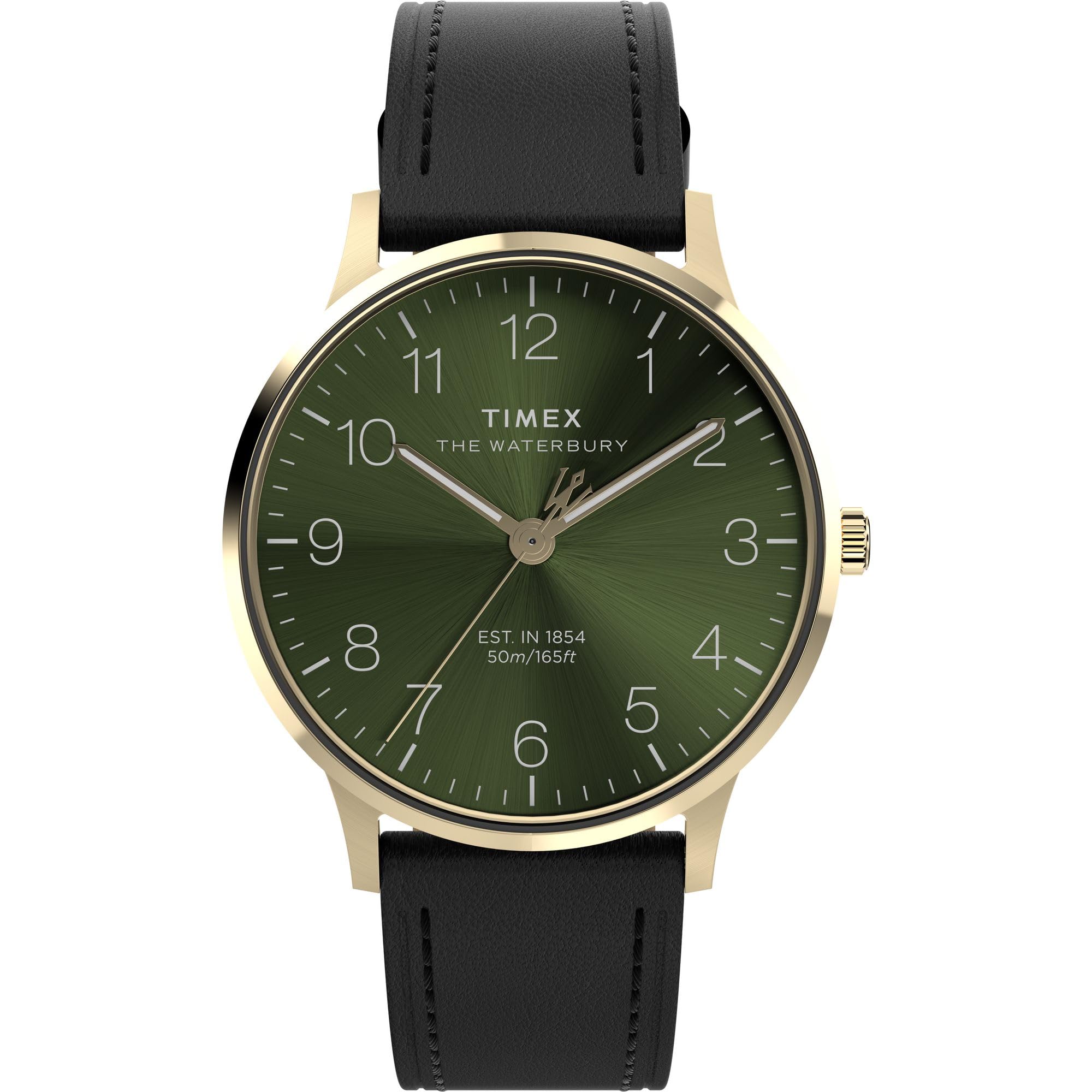 Reloj Timex Waterbury Classic Para Hombre, Caja De 40 Mm Y Correa Marrón - Venta Internacional.
