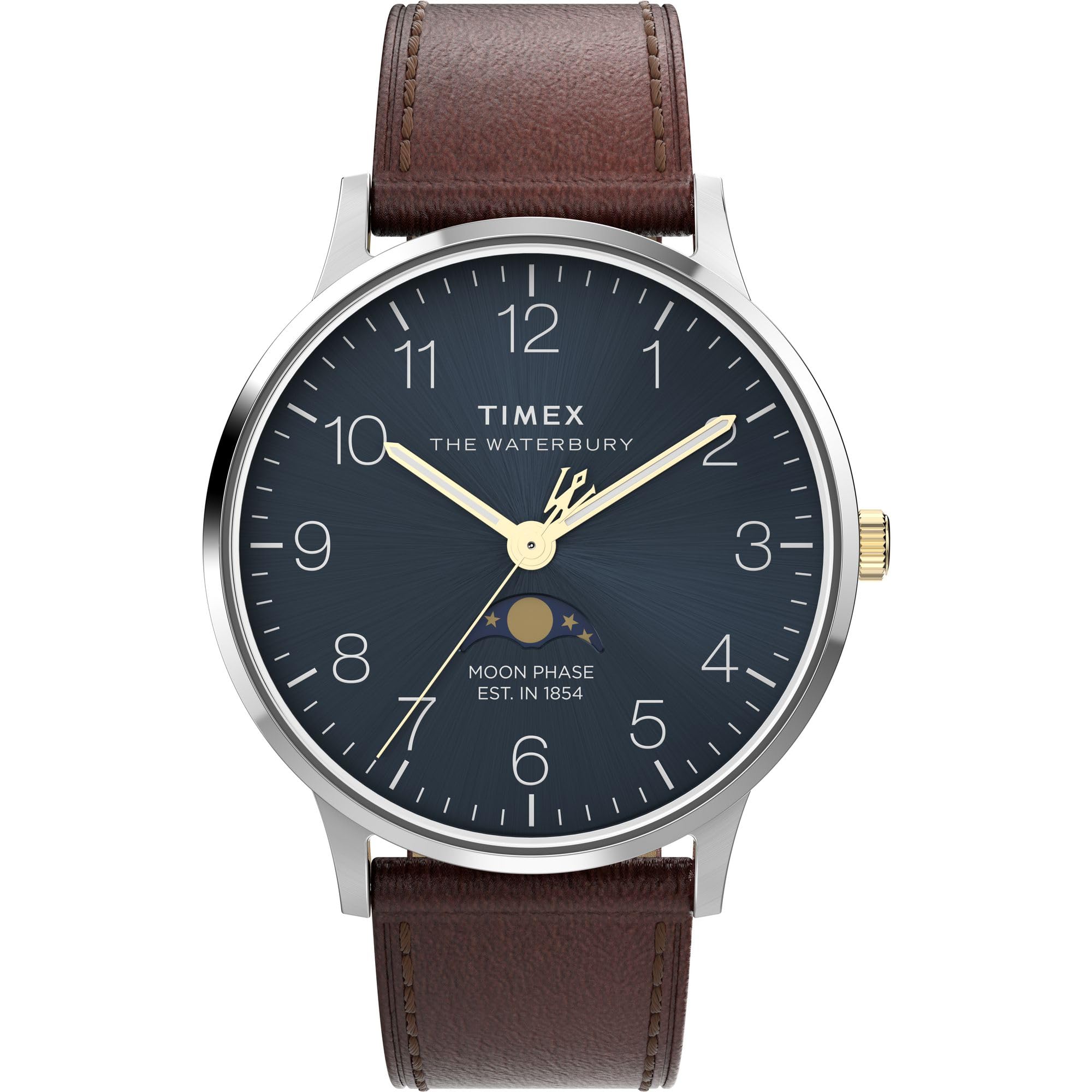 Reloj Timex Waterbury Classic Moon Phase 40 Mm Para Hombre - Venta Internacional.