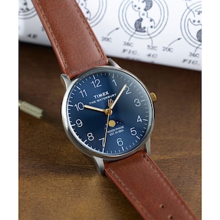 Foto 6 | Reloj Timex Waterbury Classic Moon Phase 40 Mm Para Hombre - Venta Internacional.