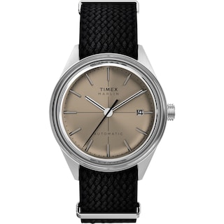 Foto 1 | Reloj Timex Marlin Automatic 38 Mm Para Hombre Con Correa Negra - Venta Internacional.